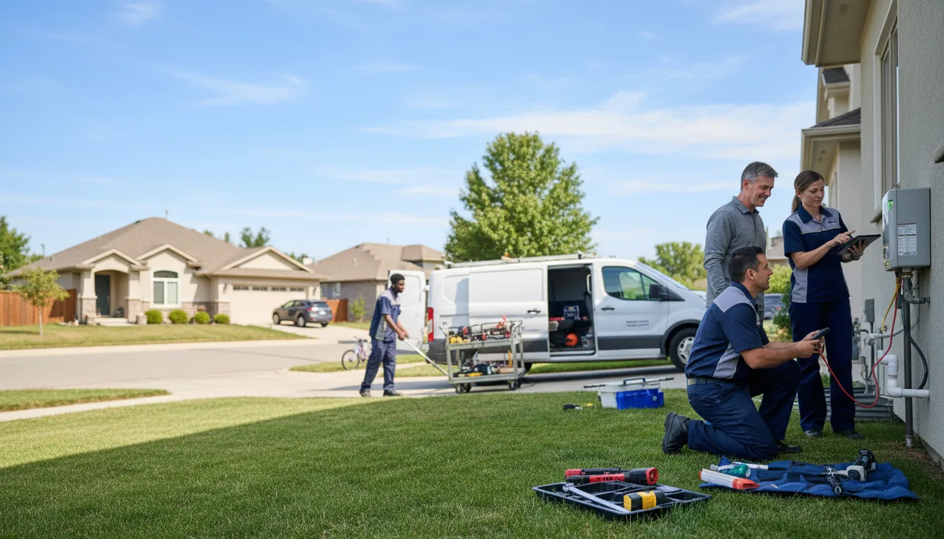 Tankless water heater service in Rogers, MN